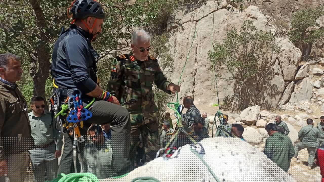 گچساران میزبان مانور نجات کوهستان محیط‌بانان؛تأکید بر حفظ جان نیروها
