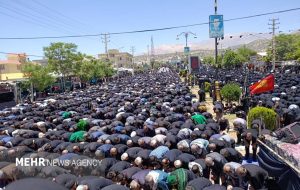 اقامه نماز ظهر عاشورا در یاسوج