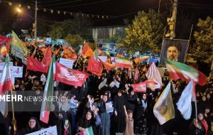 تجمع مردم یاسوج در صد و سی و هفتمین شب حماسه‌ساز