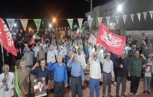 جشن امت احمد، فریاد خونخواهی؛ چرام غرق شور میلاد و حماسه شد جشن امت احمد، فریاد خونخواهی؛ چرام غرق شور میلاد و حماسه شد