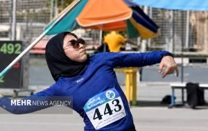 درخشش بانوی کهگیلویه و بویراحمدی در مسابقات دوومیدانی قهرمانی کشور