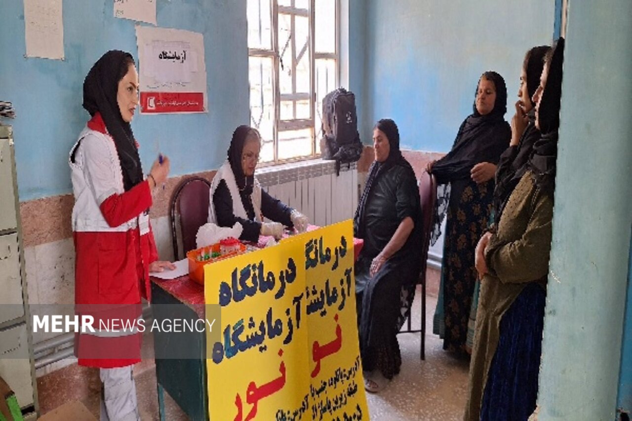 ۵۵۰ میلیون تومان خدمات رایگان هلال احمر؛ سهم اهالی روستای پشت‌چاه دنا
